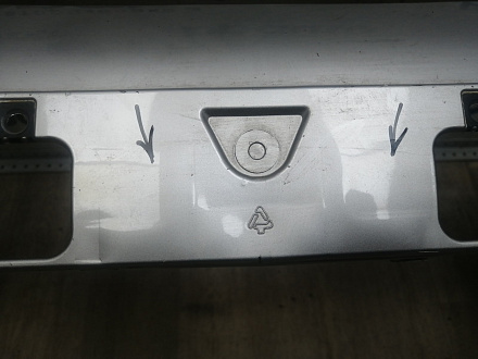 AA045988; Бампер передний; без паркт.; под омыват. (52119-12C70) для Toyota Corolla 150 рест. (2010-2013)/БУ; Оригинал; Р2, Удовлетворительное; 