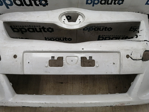 Фотография детали AA044825; Бампер передний; под паркт.; под омыват. (52119-0F090) для Toyota Verso I (2009- 2012)/БУ; Оригинал; Р2, Удовлетворительное; . Фото номер 11