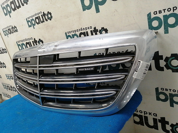 Решетка радиатора Maybach Мерседес Бенц S-klasse VI Sedan W222 2017-2020, б/у, фото 4