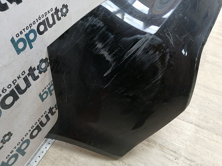 AA046115; Бампер задний; без паркт. (86611-4Y000) для Kia Rio III Sedan (2011- 2015)/БУ; Оригинал; Р1, Мелкий дефект; 