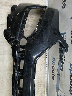 AA044981; Бампер передний; без паркт.; без омыват. (86511-2W000) для Hyundai Santa Fe III (2012 - 2015)/БУ; Оригинал; Р2, Удовлетворительное; 