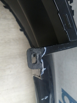 AA046044; Бампер задний; под паркт. (3G5807421) для Volkswagen Passat B8 Sedan (2015-2020)/БУ; Оригинал; Р1, Мелкий дефект; 