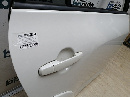 AA045203; Дверь задняя правая, под расширитель, Long (67003-42110) для Toyota Rav4/БУ; Оригинал; Р0, Хорошее; (070) Белый перламутр 3х. сл.
