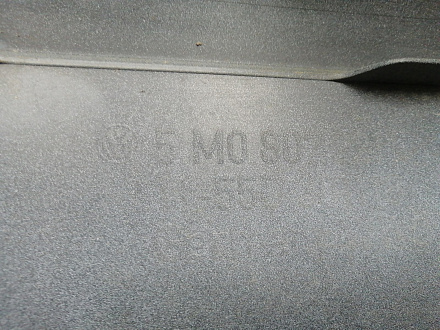 BA000247; Бампер передний; под паркт.; под омыват. (5M0807221N) для Volkswagen Golf Plus II (2009-2014)/БУ; Оригинал; Р1, Мелкий дефект; 