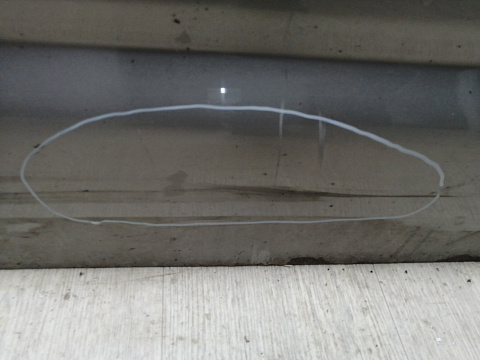 Фотография детали AA045485; Дверь передняя левая (7H0831055) для Volkswagen/БУ; Оригинал; Р2, Удовлетворительное; . Фото номер 11