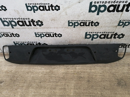 AA029038; Накладка заднего бампера; под паркт. (86683-1Y300) для Kia Picanto II 3D (2011-2015)/БУ; Оригинал; Р1, Мелкий дефект; 