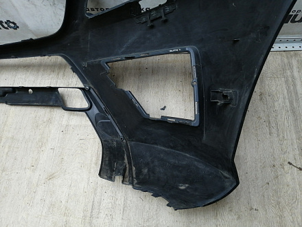 AA046104; Бампер передний, AMG; под паркт.; под омыват. (A1668803140) для Mercedes-Benz M-klasse III (W166) (2011-2015)/БУ; Оригинал; Р1, Мелкий дефект; 