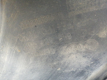 AA045593; Бампер передний; без паркт.; под омыват. (8K0 807 437 AC) для Audi A4 B8/БУ; Оригинал; Р1, Мелкий дефект; 