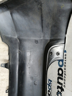 AA045802; Бампер задний; без паркт. (52159-02400) для Toyota Auris I (2007- 2010)/БУ; Оригинал; Р1, Мелкий дефект; 