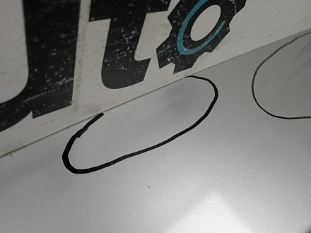 AA045349; Крышка багажника; под камер. (K0100BR0MA) для Nissan Qashqai/БУ; Оригинал; Р2, Удовлетворительное; 