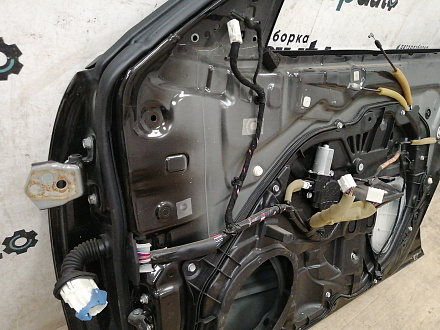 AA036770; Дверь передняя правая (GSYD5802X) для Mazda 6 GH/БУ; Оригинал; Р0, Хорошее; (35N) Чёрный перламутр