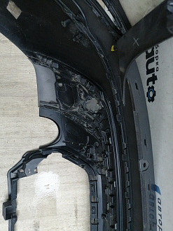 AA045900; Бампер задний; под паркт. (J8A2-17A958-AB) для Land Rover Range Rover Velar L560 (2017 - 2023)/БУ; Оригинал; Р1, Мелкий дефект; 