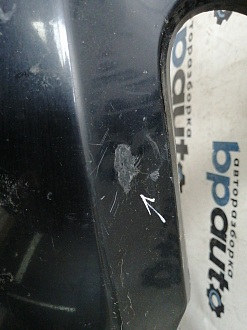 AA044988; Бампер передний; без паркт.; без омыват. (86511-2H000) для Hyundai Elantra IV (HD) (2006-2011)/БУ; Оригинал; Р1, Мелкий дефект; 