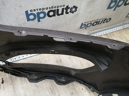 AA044980; Бампер передний; без паркт.; под омыват. (86511-2W000) для Hyundai Santa Fe III (2012 - 2015)/БУ; Оригинал; Р1, Мелкий дефект; 