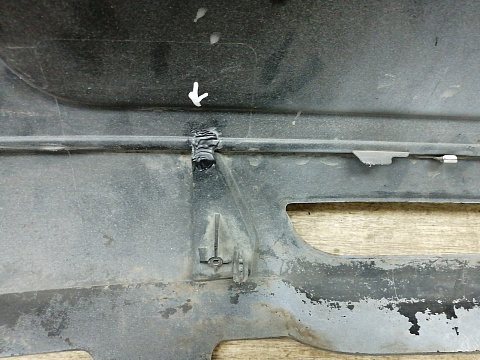 Фотография детали AA030580; Бампер задний; под паркт. (967688967A) для Peugeot 408/БУ; Оригинал; Р1, Мелкий дефект; . Фото номер 12