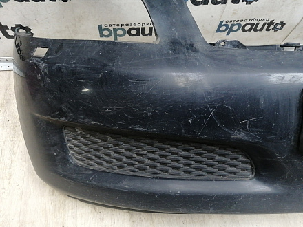 BA000219; Бампер передний, до 2010г; без паркт.; под омыват. (62022-JK60H) для Infiniti G (2006-2013)/БУ; Оригинал; Р1, Мелкий дефект; 